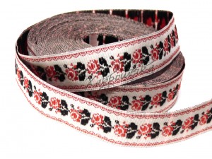 Тасьма з орнаментом (01), ширина 3см